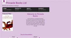 Desktop Screenshot of pinnaclebooks.co.nz